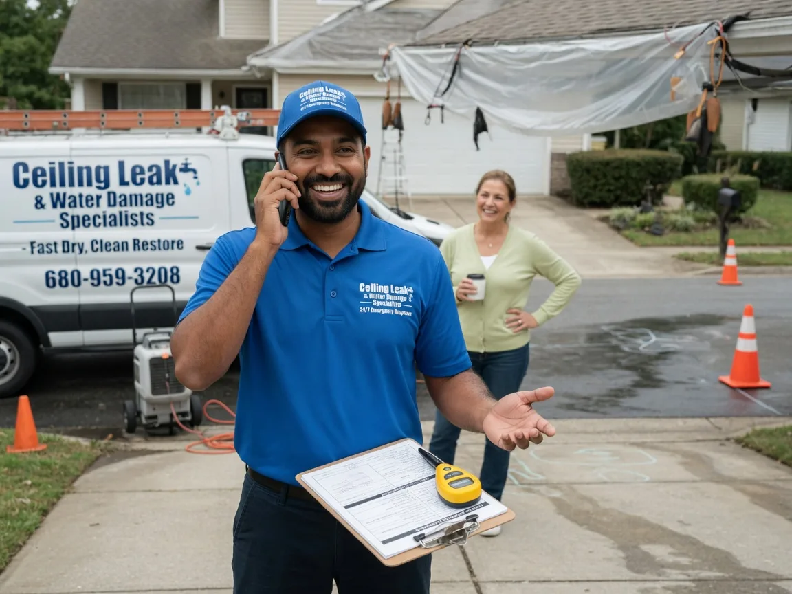 Ceiling Leak Cleanup Swea City, IA FAQs